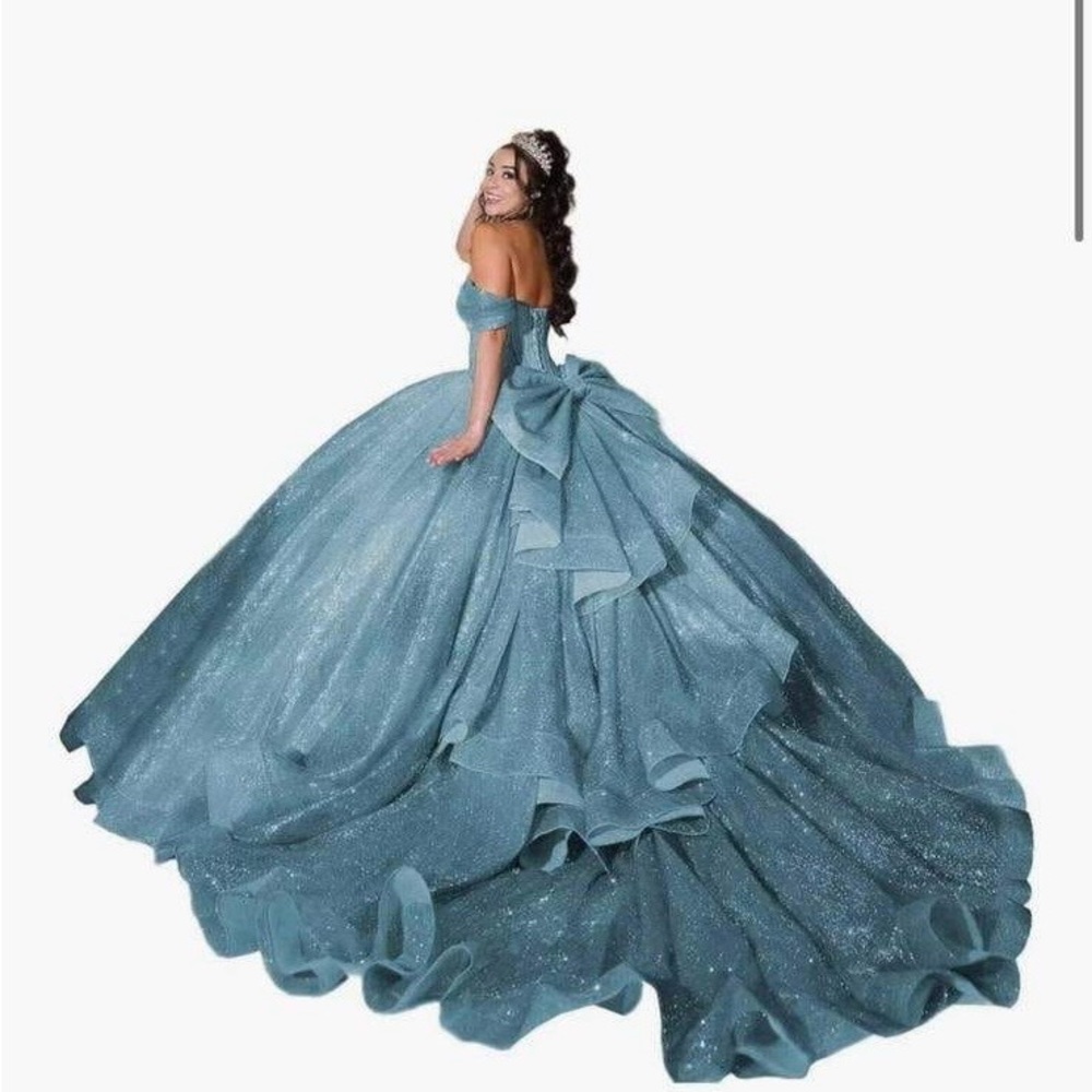 Elegant Blue Maxi Dress